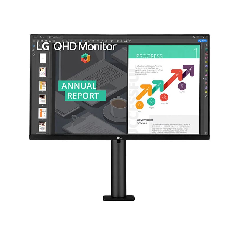 LG 27" IPS Panel QHD Monitor - 75Hz