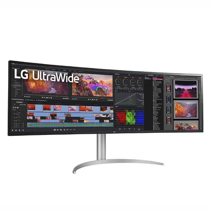 LG 49" UltraWide Dual QHD Curved Monitor with HDMI and USB-C