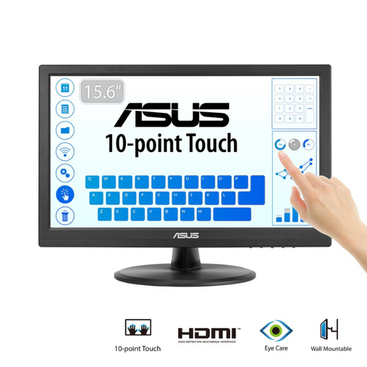 Asus VT168HR - 15.6" HD 10 point Touch Screen Monitor