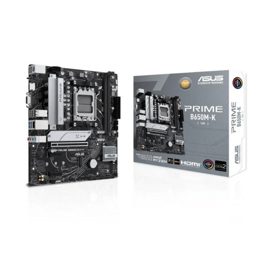 Asus Prime B650M-K AMD Socket AM5 micro ATX Motherboard