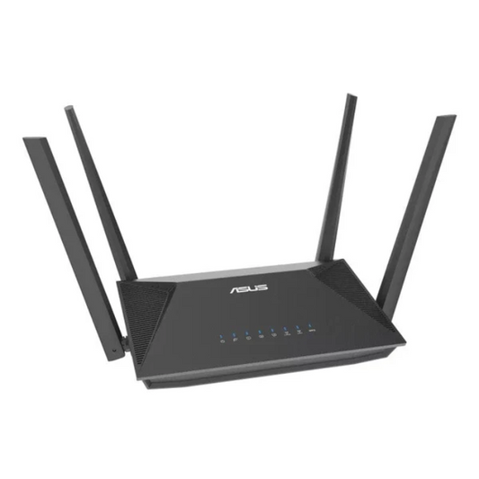 Asus RT-AX52 AX1800 AiMesh Wireless Router Dual-band 2.4GHz and 5GHz Gigabit Ethernet Black