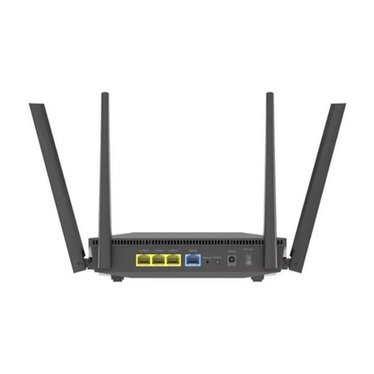 Asus RT-AX52 AX1800 AiMesh Wireless Router Dual-band 2.4GHz and 5GHz Gigabit Ethernet Black