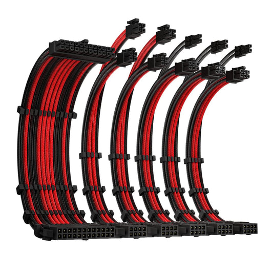 Antec Power Extension Cable Kit Black/Red 300mm