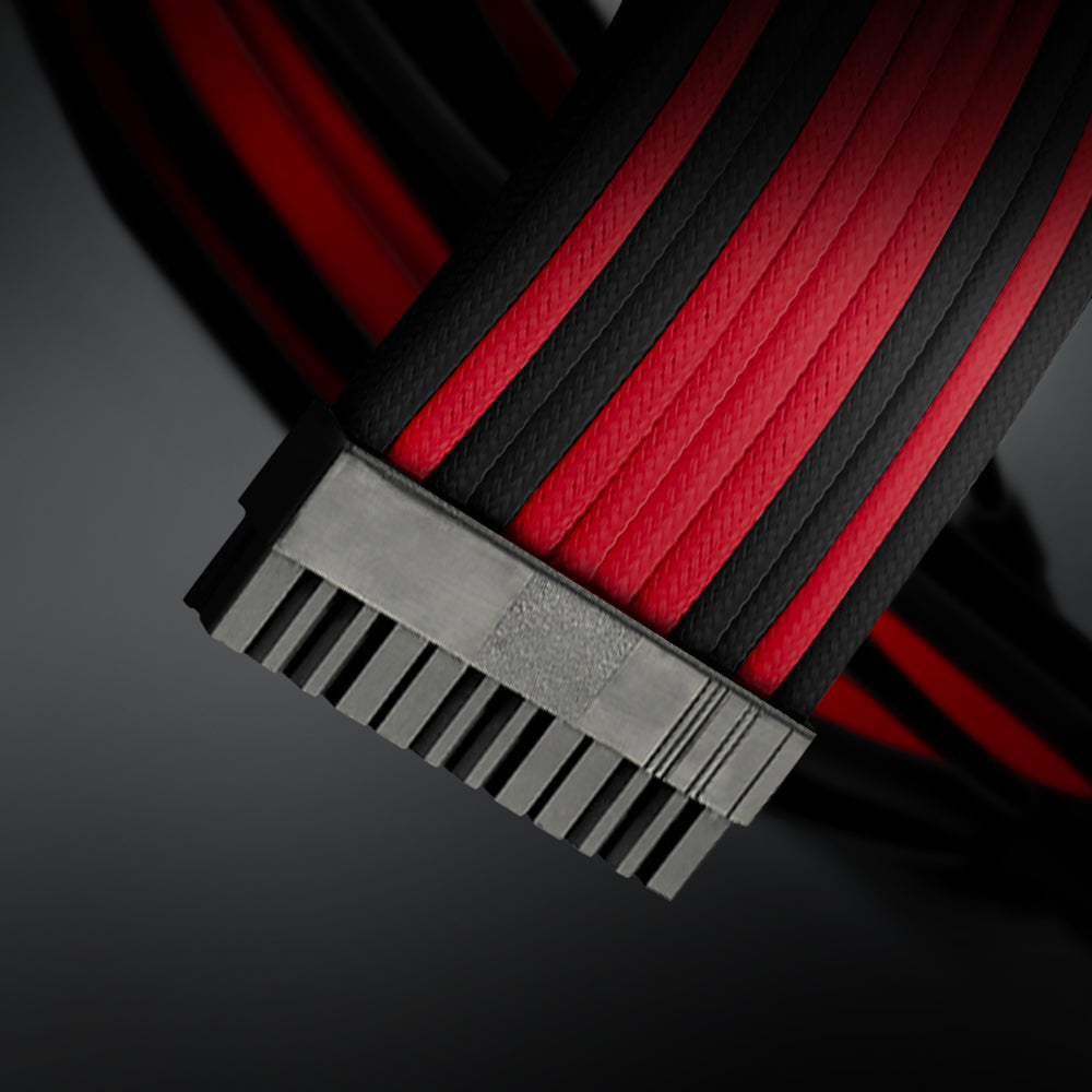 Antec Power Extension Cable Kit Black/Red 300mm