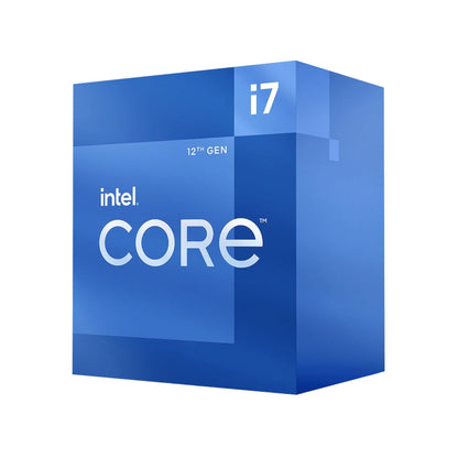 Intel Core i7 12700 Up to 4.9 GHZ; 12 Core (8P+4E); 20 Thread; 25MB Smartcache; 65W TDP - Intel Laminar RM1 Cooler included S RL