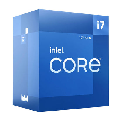 Intel Core i7 12700 Up to 4.9 GHZ; 12 Core (8P+4E); 20 Thread; 25MB Smartcache; 65W TDP - Intel Laminar RM1 Cooler included S RL