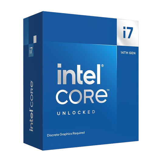 Intel Core i7 14700KF Up to 5.6 GHZ; 20 Cores (8P+12E); 28 Thread; 33MB Smartcache; 125W TDP; NO GRAPHICS LGA1700