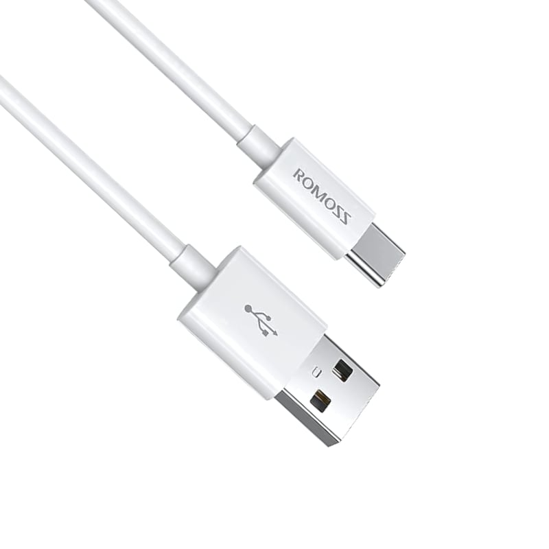 Romoss USB to Type-C 3A Cable - White