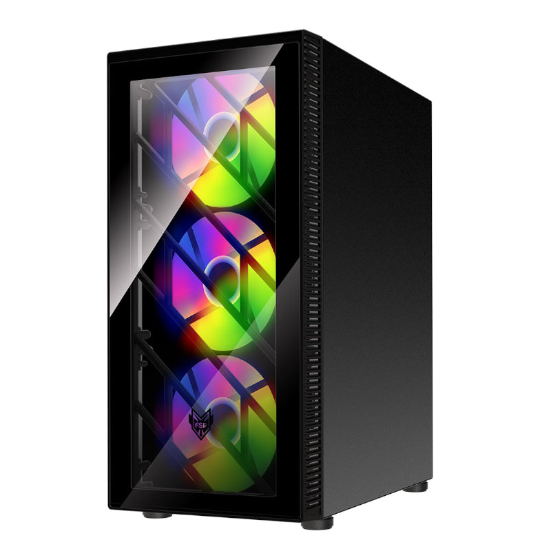 FSP CMT192 ATX Gaming Chassis - Black