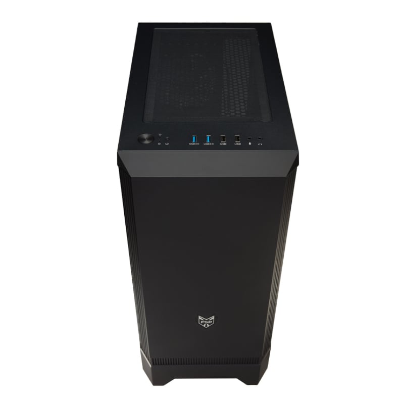 FSP CMT260 ATX Gaming Chassis - Black