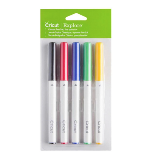 Cricut Explore / Maker 5-Pack Fine-Point Pen Set - The Classics