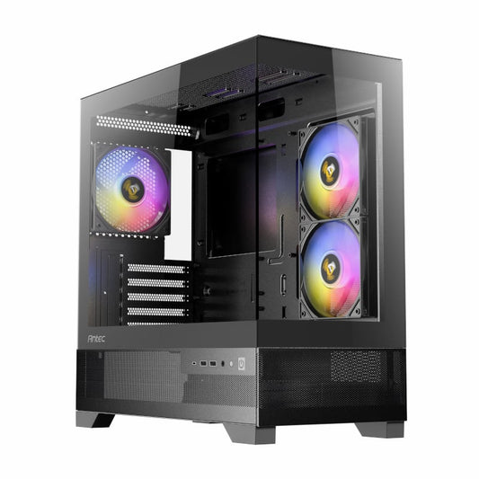 Antec CX500M Micro-ATX | ITX RGB Mini-Tower Gaming Chassis Type-C  - Black