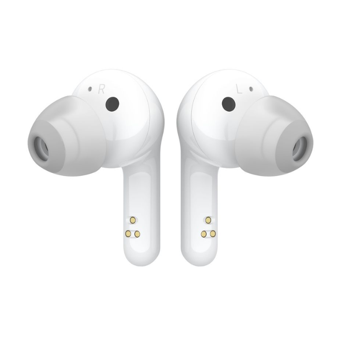 LG TONE Free FN4 Bluetooth Wireless Earbuds with Meridian Audio - White