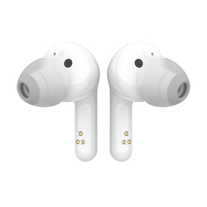 LG TONE Free FN4 Bluetooth Wireless Earbuds with Meridian Audio - White