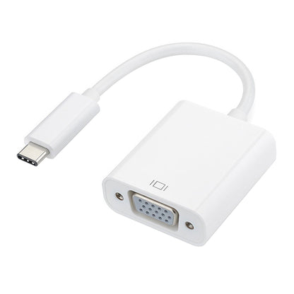 Gizzu 1080P Type-C to VGA Adapter Poly