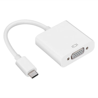 Gizzu 1080P Type-C to VGA Adapter Poly