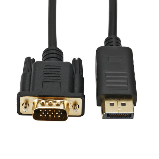 Gizzu 1080P DisplayPort to VGA Cable 1.8m Poly