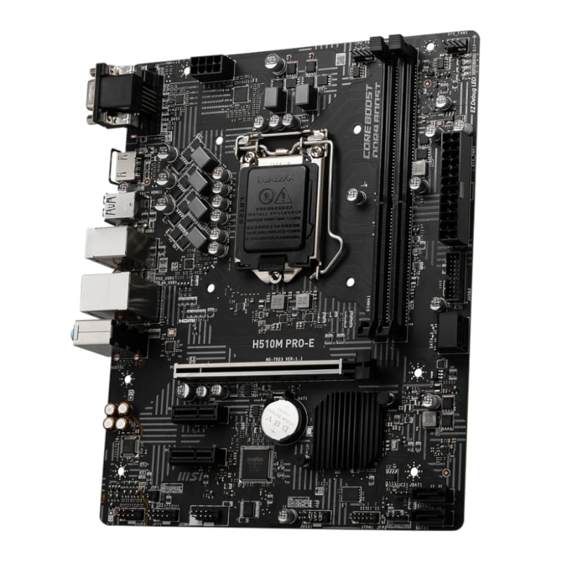 MSI H510M PRO-E Intel LGA1200 M-ATX Motherboard