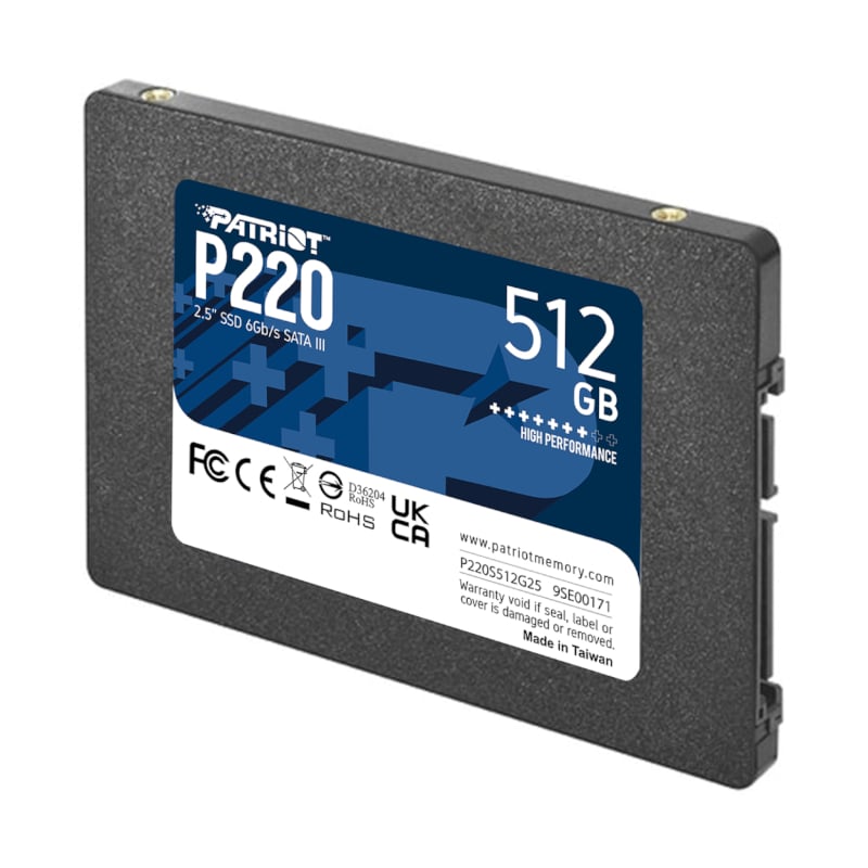 Patriot P220 512GB 2.5" SSD