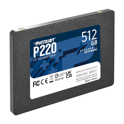 Patriot P220 512GB 2.5" SSD