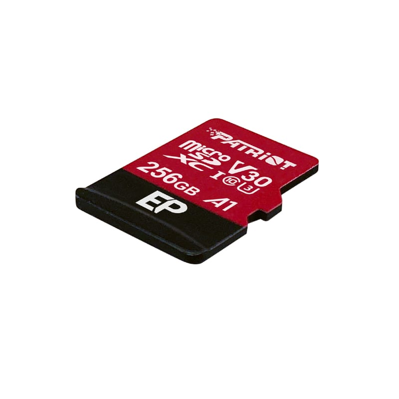 Patriot EP V30 A1 256GB Micro SDXC Card + Adapter