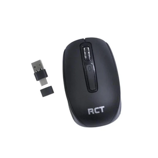 RCT X850 Wireless Optical Mouse With Type C and A Adaptor