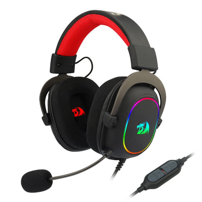 REDRAGON Over-Ear ZEUS-X USB RGB Gaming Headset - Black