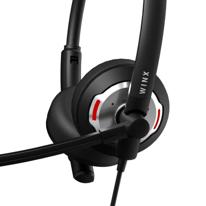 WINX CALL Pro AI Noise Cancelling Mic Headset