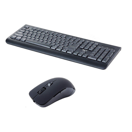 RCT-K19W & WT-12 Wireless Mouse and Keyboard Desktop Set