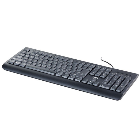 RCT K19 104 Key USB Keyboard - Black